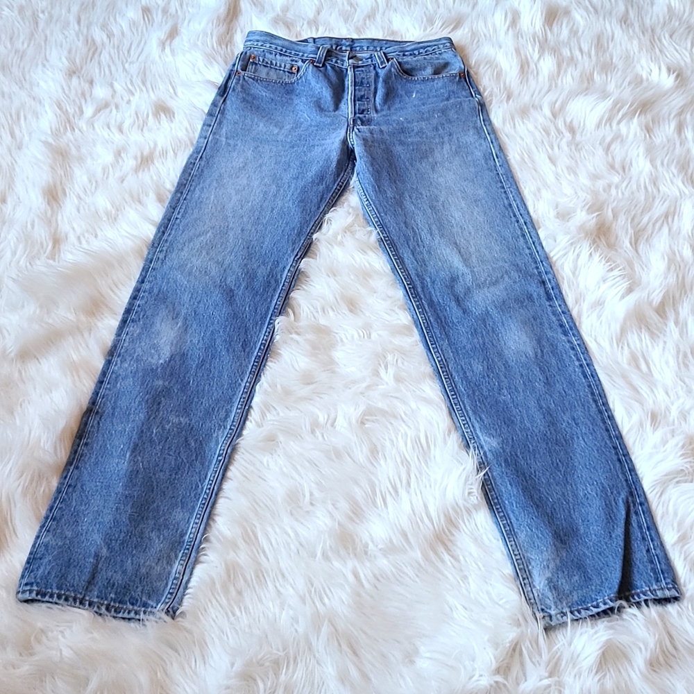LEVI'S 501 BUTTONFLY VINTAGE JEANS ~🎊3XHP🎊 - Picture 9 of 11
